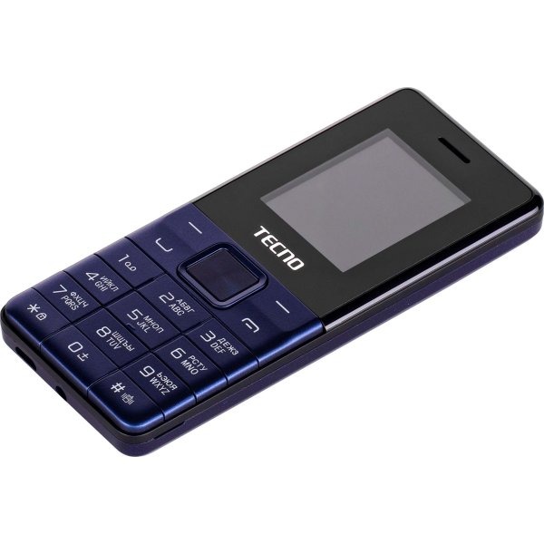 Мобiльний телефон Tecno T301 Dual Sim Deep Blue (4895180778681)